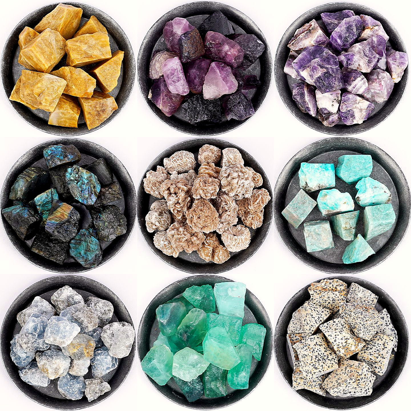 Raw Crystal Aroma Diffuser Stones for Essential Oil Aromatherapy (100g) - Image 2